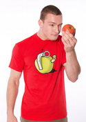 náhľad - Granátové jablko červené pánske tričko