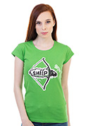 náhled - Shííp zelené dámske tričko