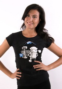 náhľad - Kozmonaut dámske tričko