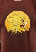 náhľad - Včelí univerzita pánske tričko