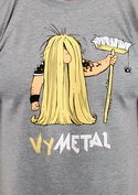 náhľad - Metalista světle šedé pánske tričko