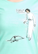náhľad - Luke a Leia dámske tričko