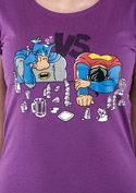 náhľad - Súboj superhrdinov dámske tričko