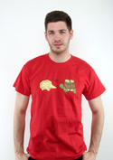 náhľad - Korytnačka s ježkom pánske tričko