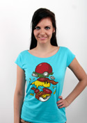 náhľad - Pokémon burger dámske tričko