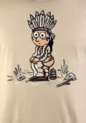 náhľad - Indiánek pánske tričko