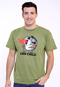 náhľad - Chinchilli zelené pánske tričko