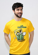 náhled - Nakládačka žlté pánske tričko