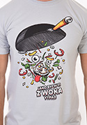 náhľad - Pan Wok šedé pánske tričko