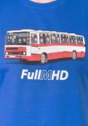 náhľad - Full MHD modré pánske tričko