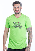 náhľad - Chameloun zelené pánske tričko
