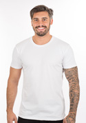 náhled - Pánske tričko biele