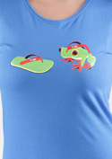 náhľad - Žabka dámske tričko