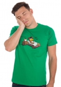 náhled - Ranní ptáče pánske tričko