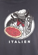 náhled - Italien šedé pánske tričko