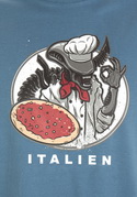 náhled - Italien modré pánske tričko