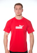 náhled - Coma červené pánske tričko