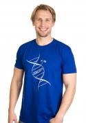 náhled - Sarcasm modré pánske tričko