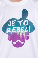 náhled - Je to rebel detské tričko