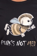 náhľad - Punk's Not Med dámske BIO tričko