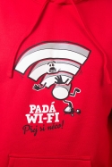 náhľad - Padá wi-fi pánska mikina