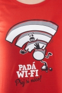 náhled - Padá wi-fi dámske tričko 