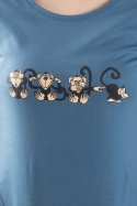 náhľad - Opice dámske tričko 