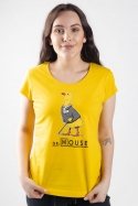 náhled - Dr. House žlté dámske tričko 