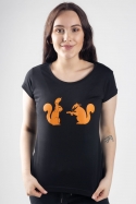 náhled - Veveričky dámske tričko