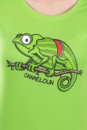 náhled - Chameloun zelené dámske tričko 