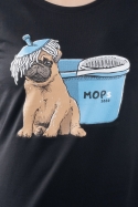 náhled - Mops dámske tričko