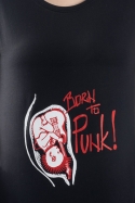 náhled - Born to Punk dámske tričko 