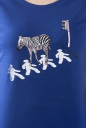 náhľad - Zebra dámske tričko 