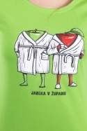 náhled - Jablka v županu dámske tričko 