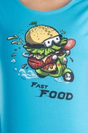 náhled - Fast food dámske tričko 