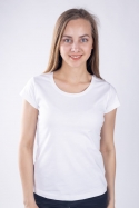 náhled - Dámske tričko biele