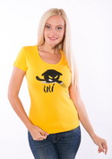 náhľad - Čičina žlté dámske tričko