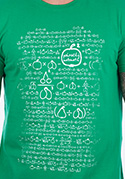 náhled - Matematik zelené pánske tričko