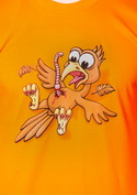 náhľad - Dážďovkovotrelec oranžové pánske tričko