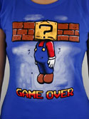 náhľad - Game over dámske tričko