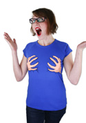 náhľad - Ruky šmátraľky dámske tričko