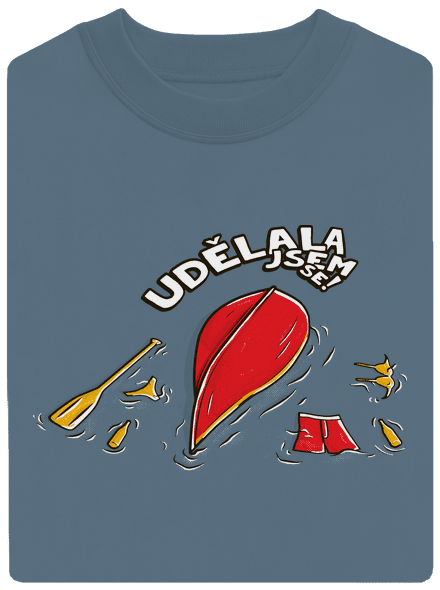 unisex mikina bez kapucne