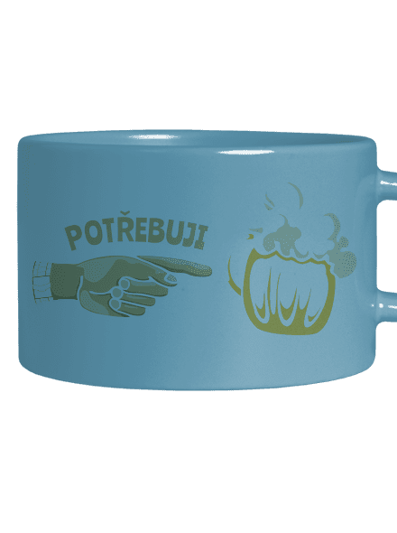 hrnček makronka