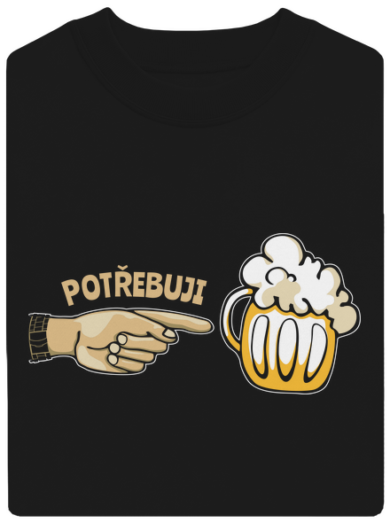 unisex mikina bez kapucne