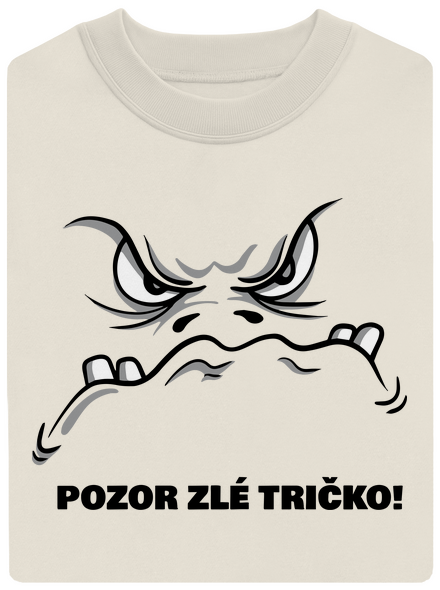 unisex mikina bez kapucne
