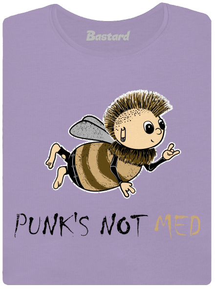Punks Not Med dámske tričko s lemom Lavender