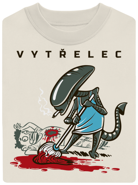 unisex mikina bez kapucne