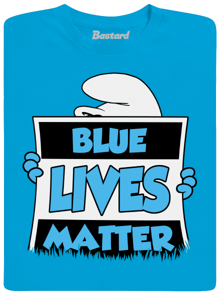 Blue lives matter pánske tričko  Atoll