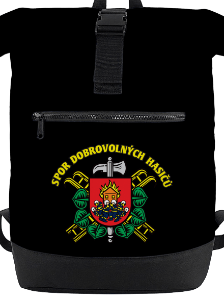 Spor dobrovolných hasičů batoh Black