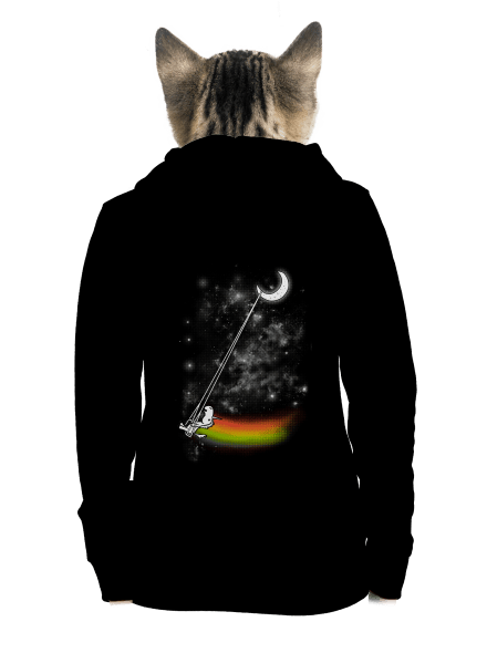 Unicorn Universe dámska mikina na zips Black